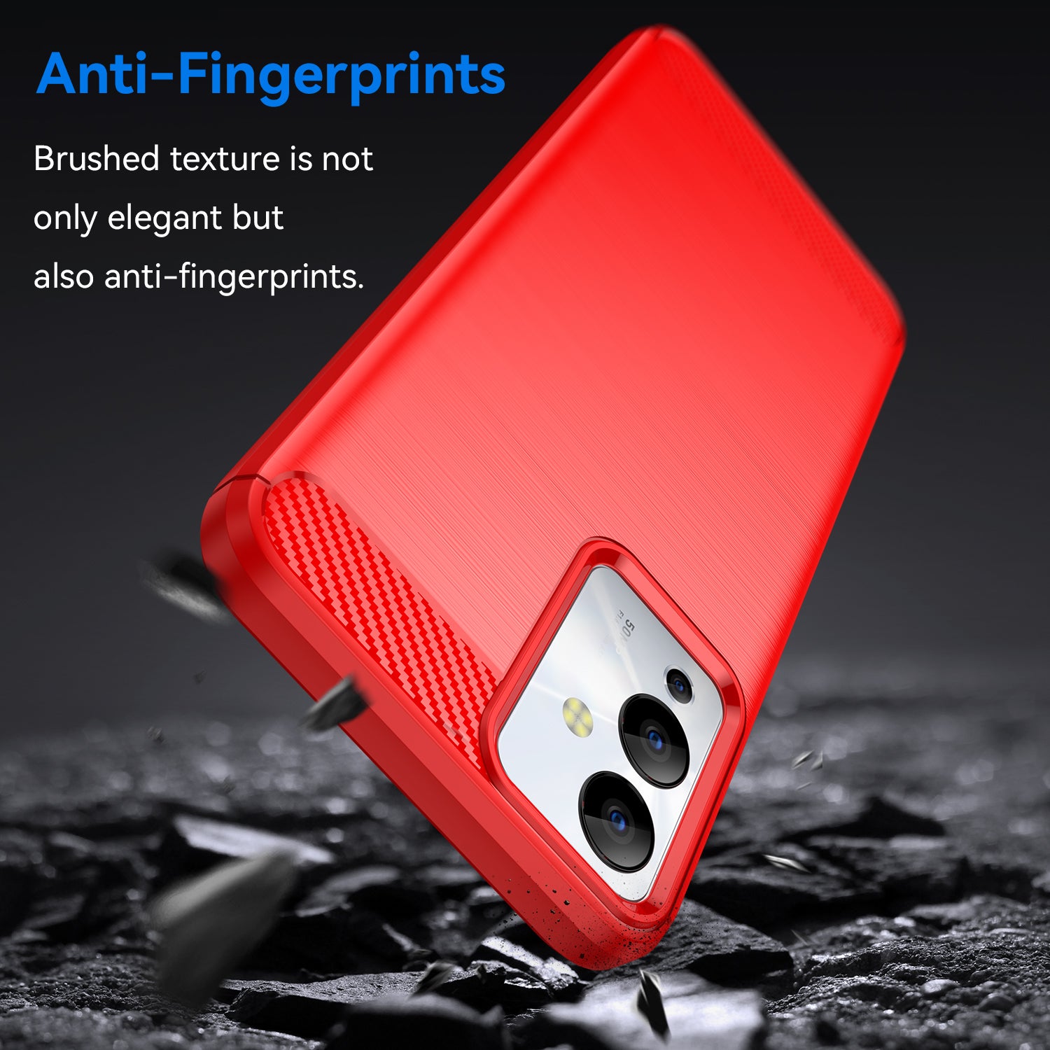 For Infinix Note 12i Phone Case Carbon Fiber Texture Soft TPU Brushed Surface Protective Cover For Infinix Note 12i Phone Case Carbon Fiber Texture Soft TPU Brushed Surface Protective Cover